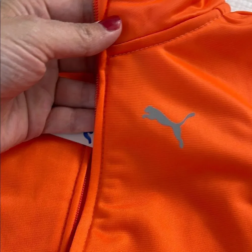 Puma Kids Orange and Black Matching Set - Picture 4 of 9